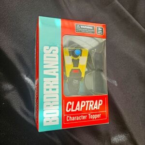 Brand New Borderlands Claptrap Character Topper 3+ Ages and Up